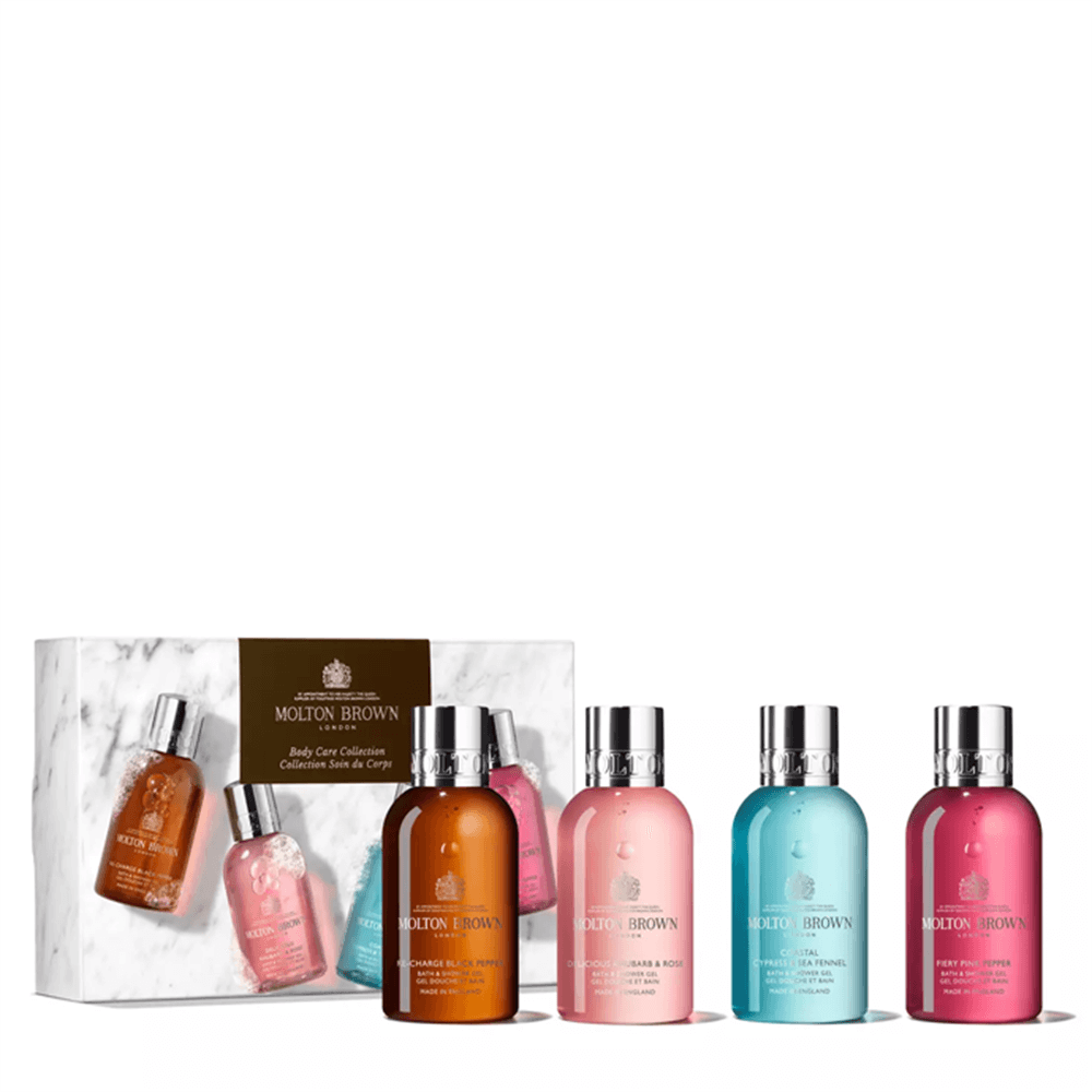 Molton Brown Woody & Floral Body Care Collection 4x 100ml